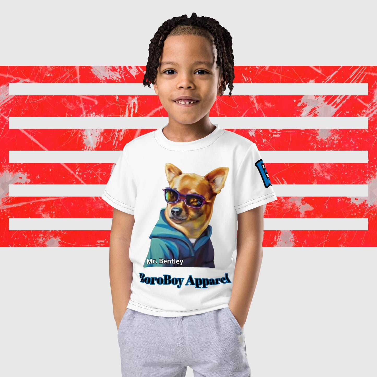 Boroboy Kids crew neck t-shirt