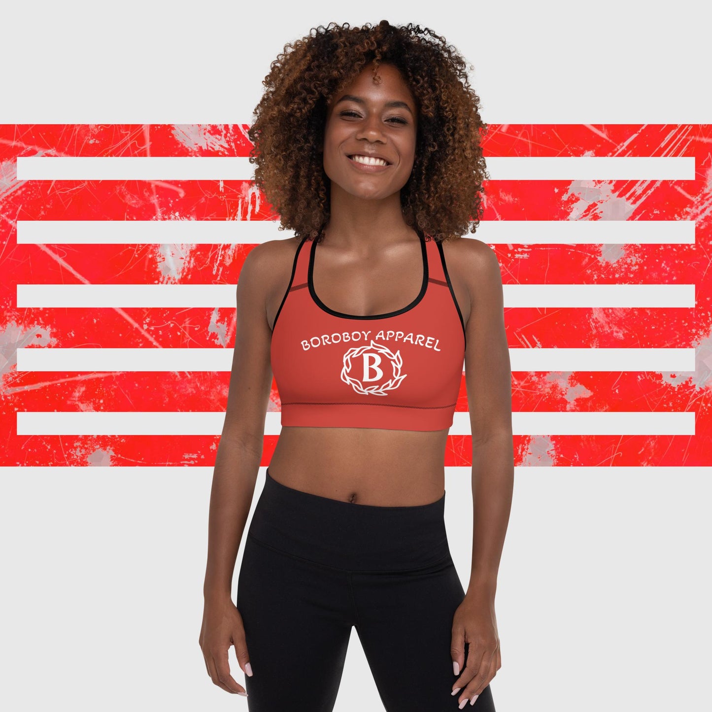 Boroboy Padded Sports Bra