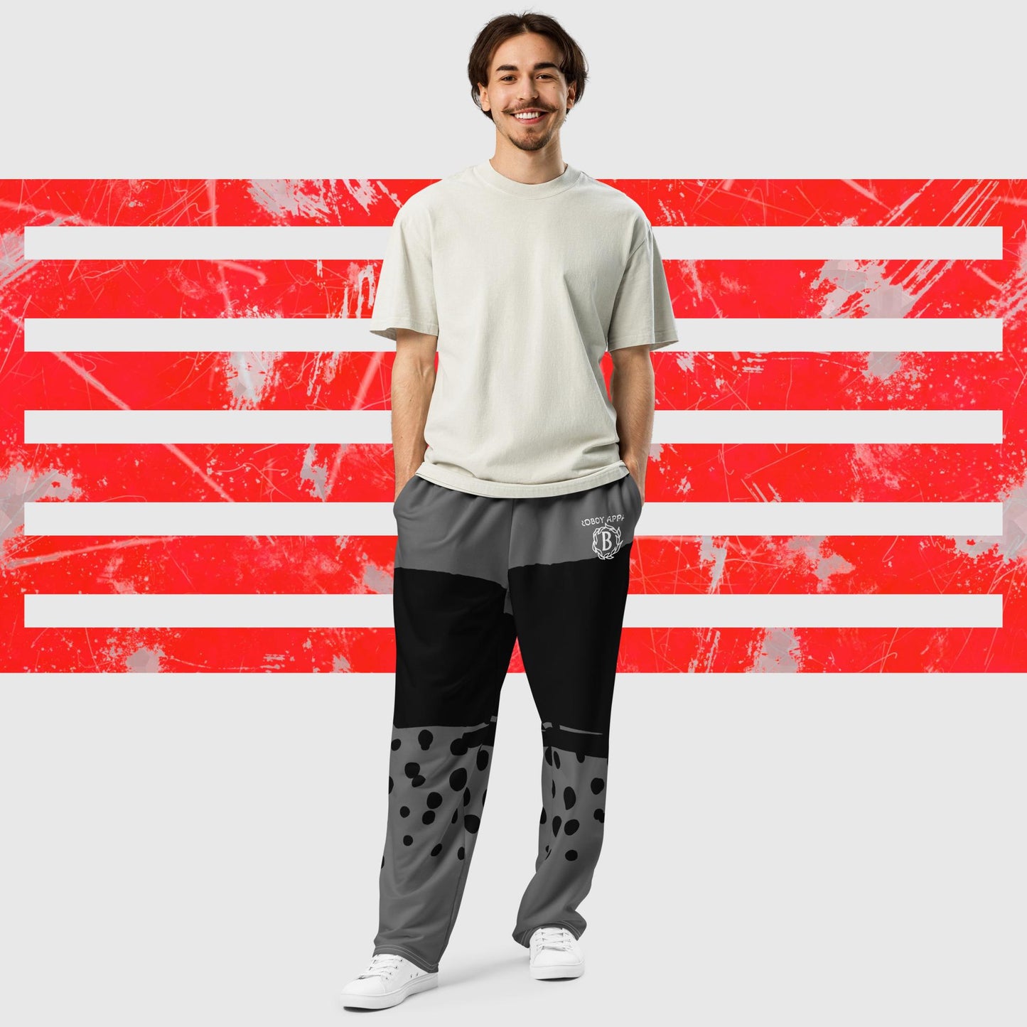 Boroboy Wide-leg joggers