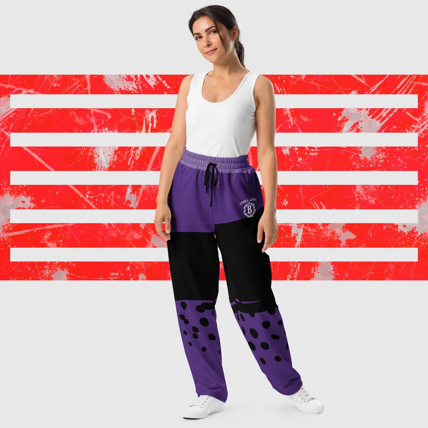 Boroboy Wide-leg joggers
