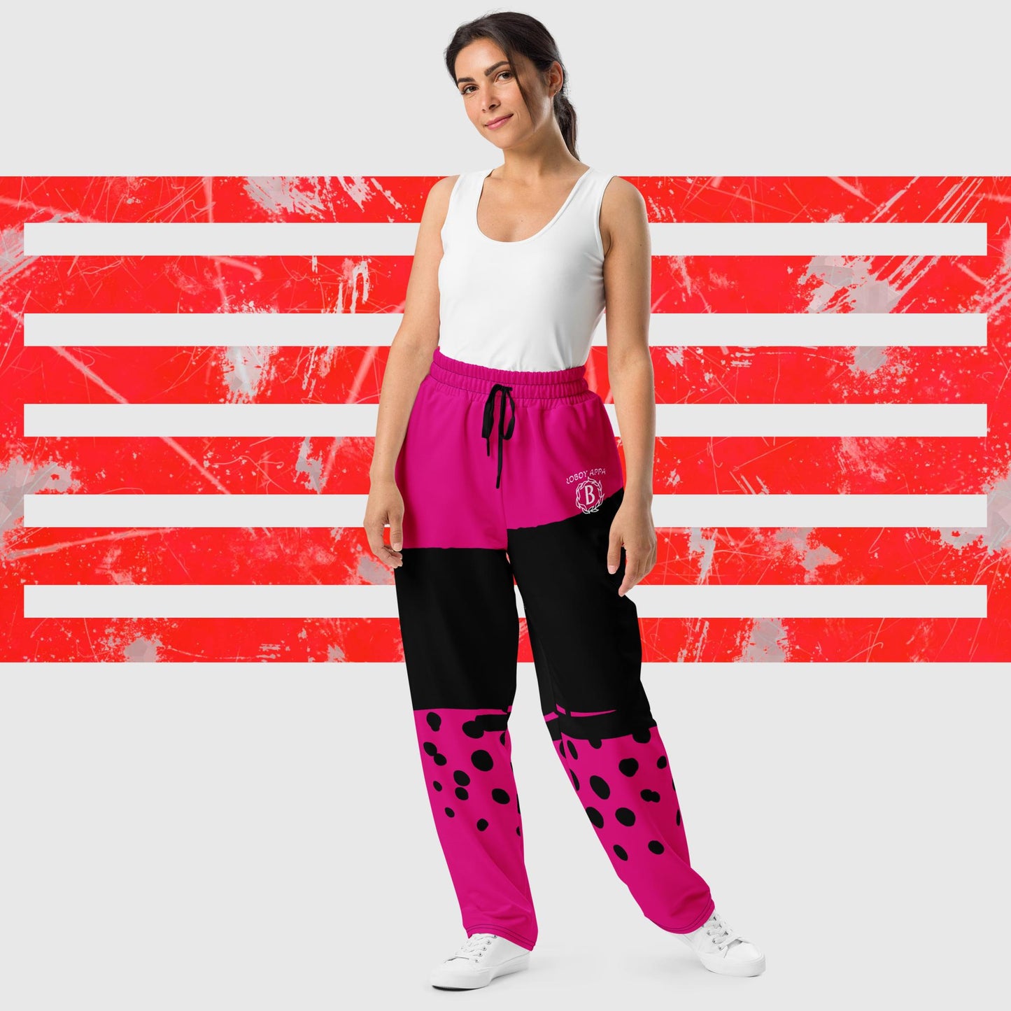 Boroboy Wide-leg joggers