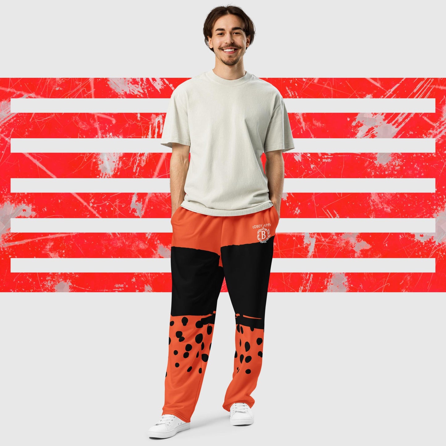 Boroboy Wide-leg joggers