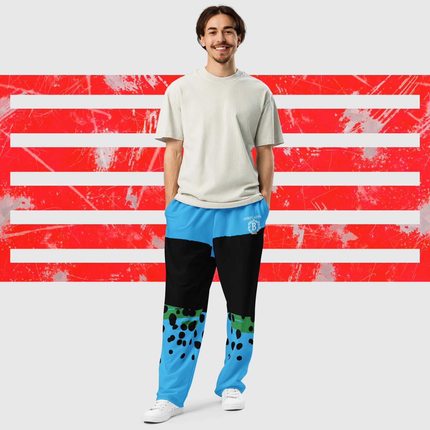 Boroboy Wide-leg joggers