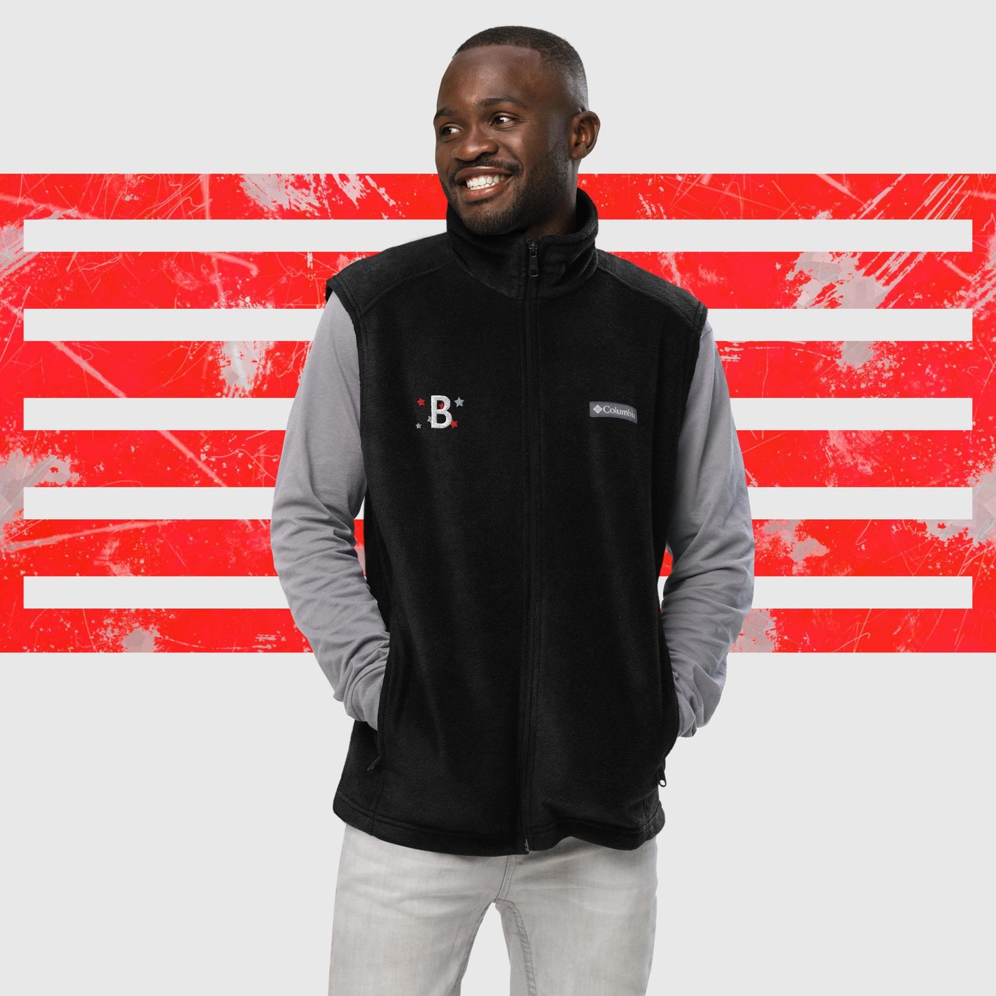 Men’s Columbia X BOROBOY fleece vest