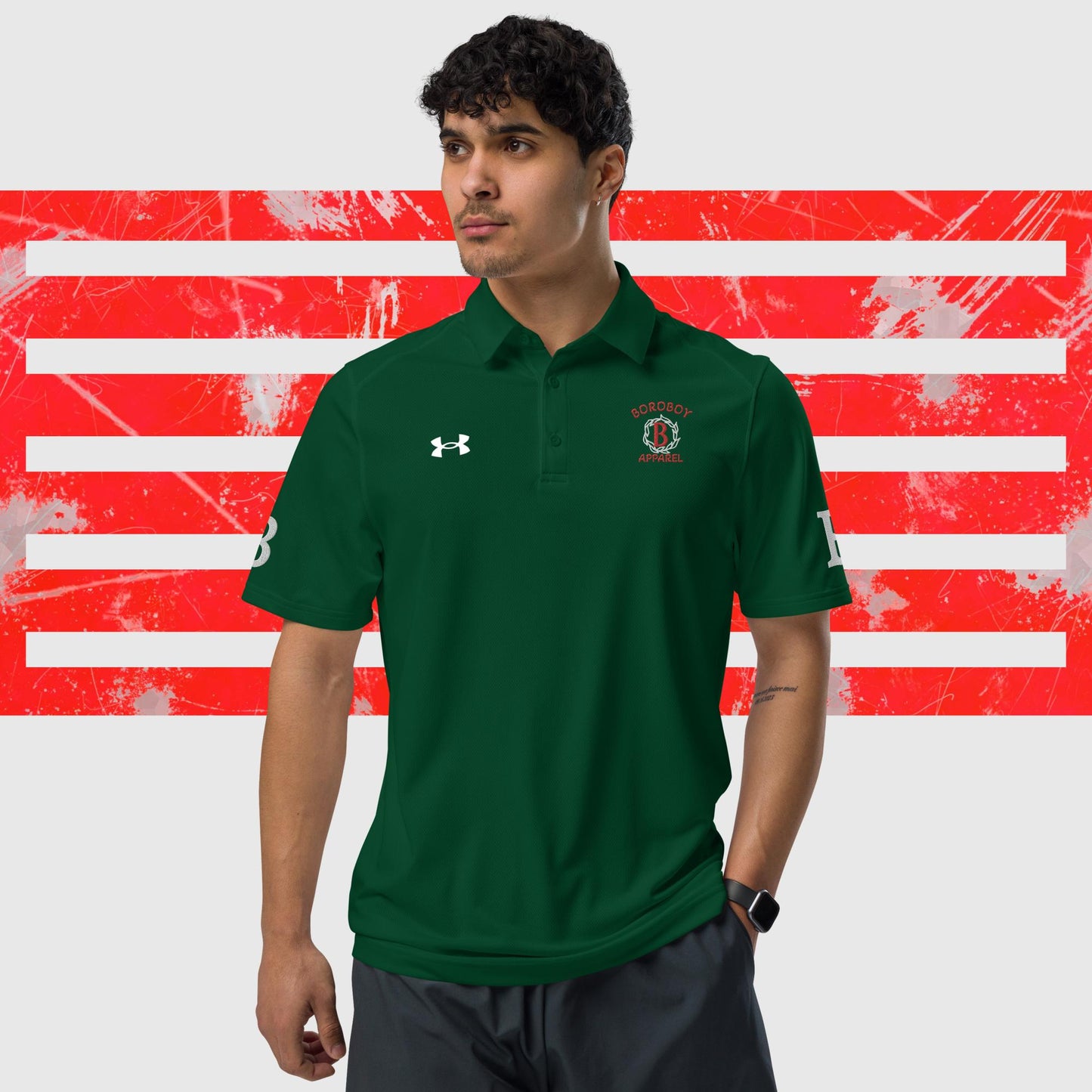 Under Armour® x boroboy men's polo
