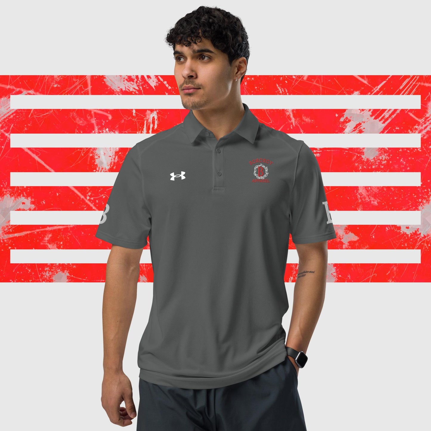Under Armour® x boroboy men's polo