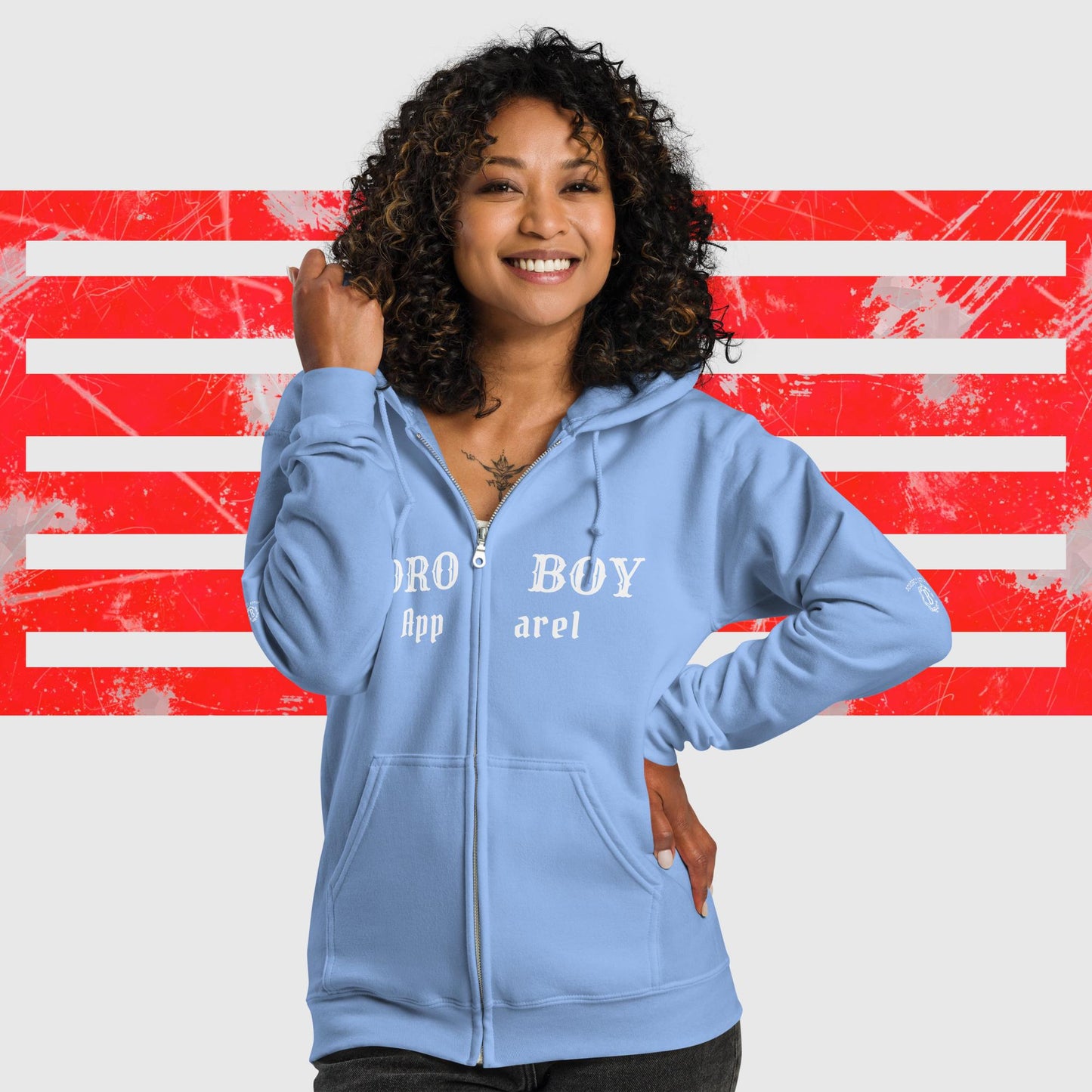 Unisex heavy blend zip hoodie