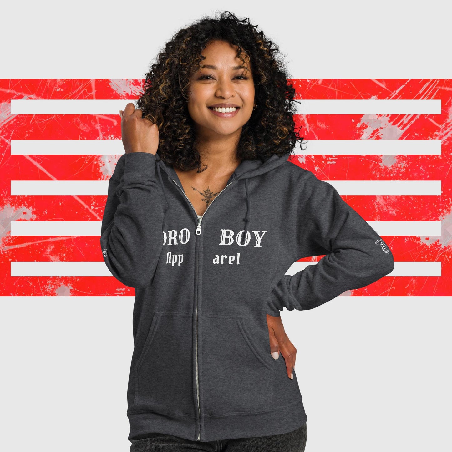 Unisex heavy blend zip hoodie