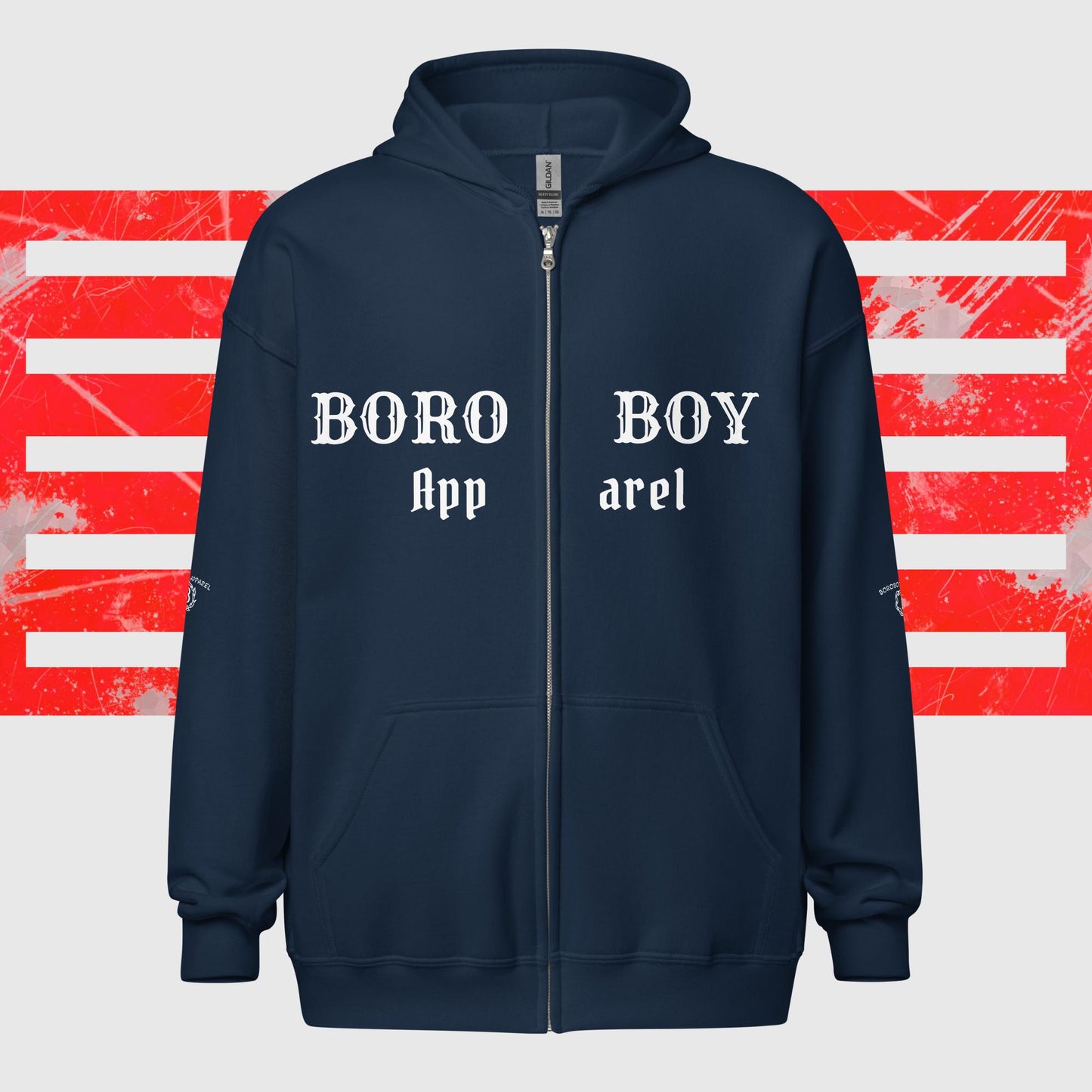 Boroboy Unisex heavy blend zip hoodie