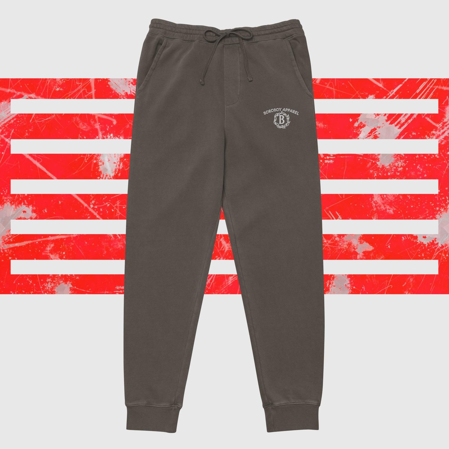 Boroboy Unisex pigment-dyed sweatpants