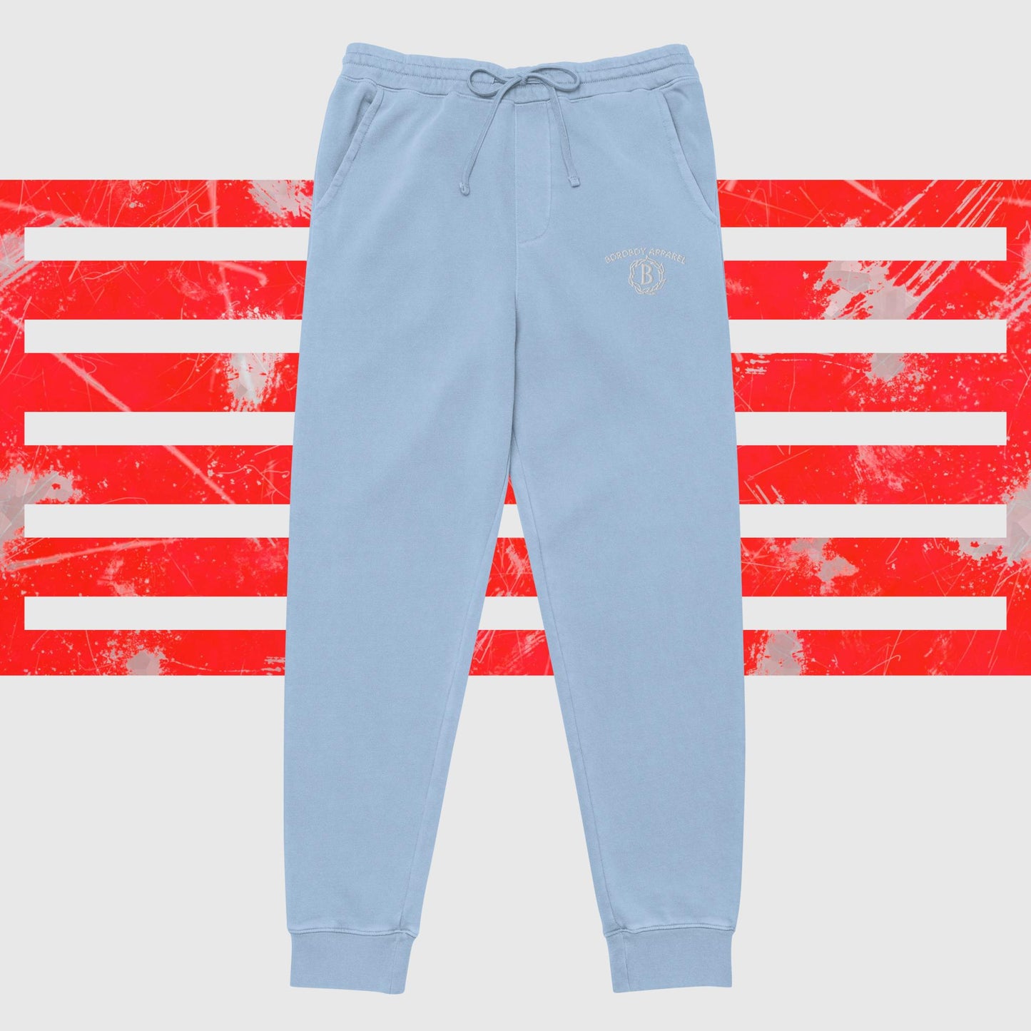 Boroboy Unisex pigment-dyed sweatpants
