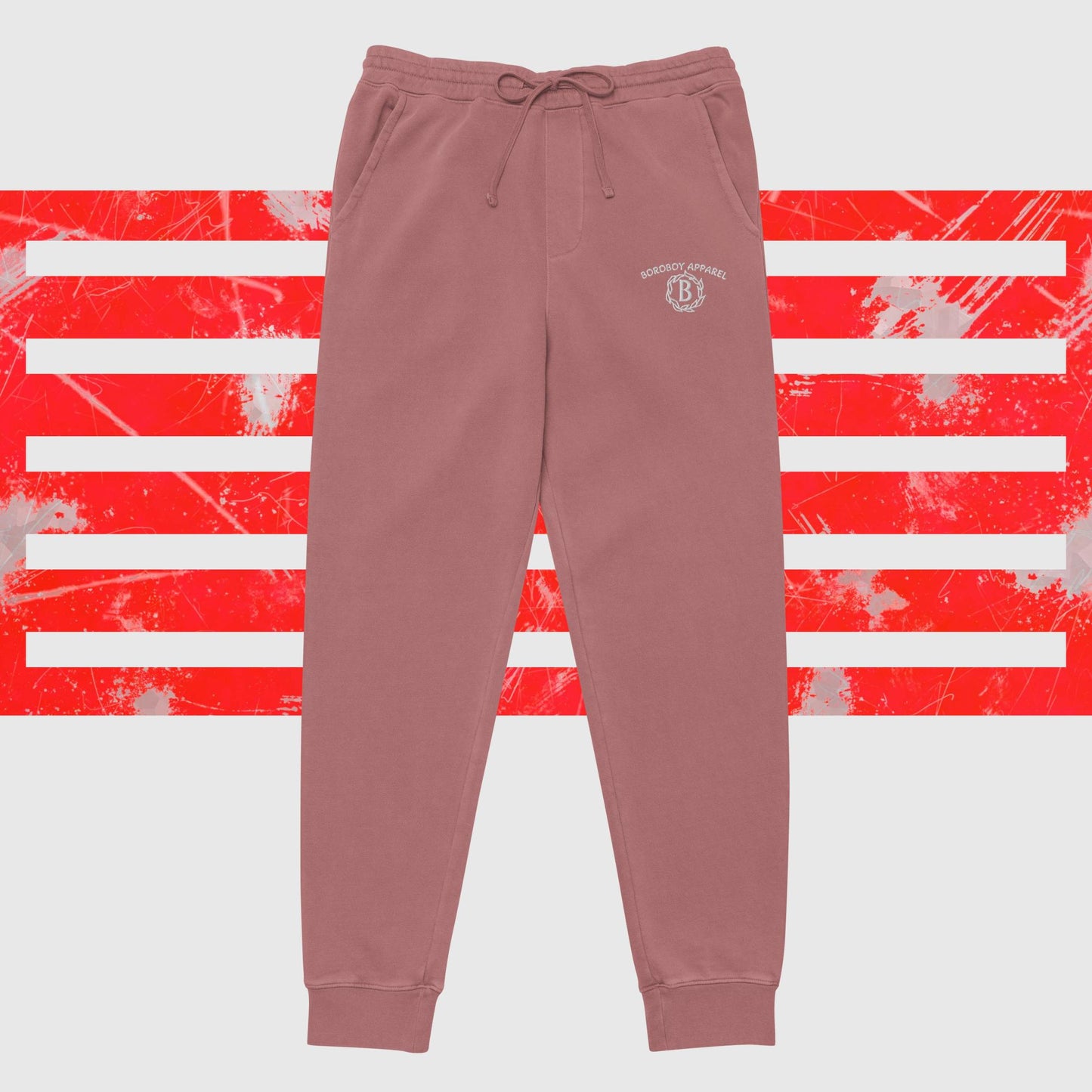 Boroboy Unisex pigment-dyed sweatpants