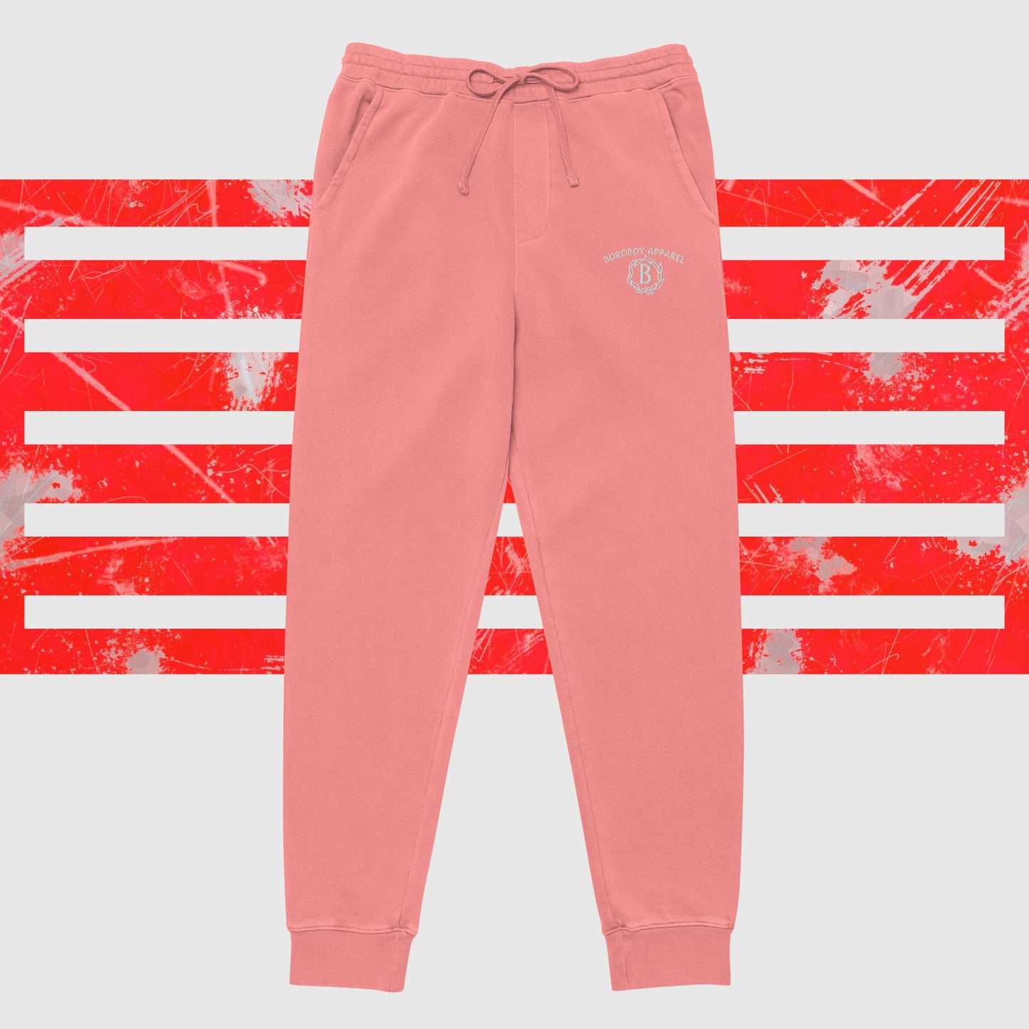 Boroboy Unisex pigment-dyed sweatpants