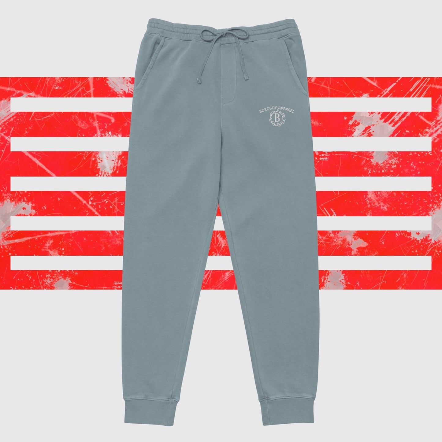 Boroboy Unisex pigment-dyed sweatpants