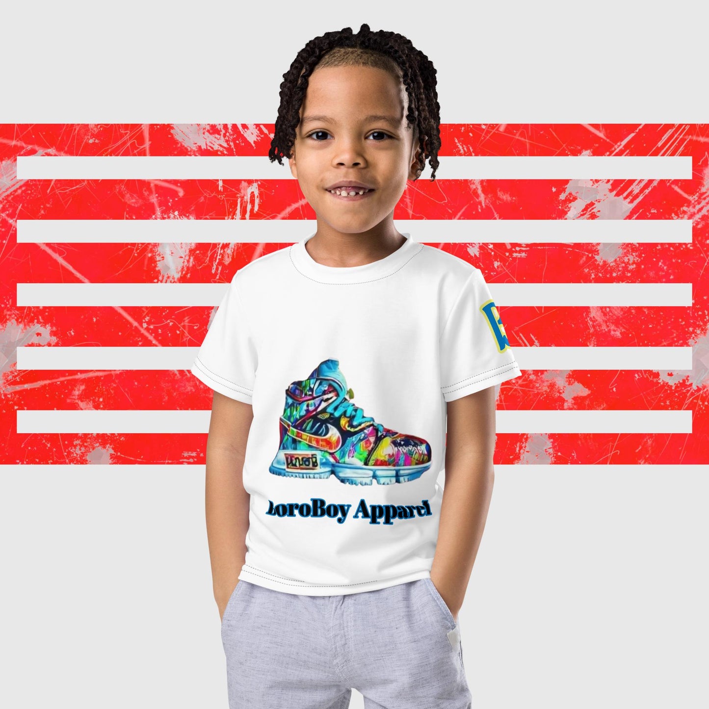 Boroboy Kids crew neck t-shirt