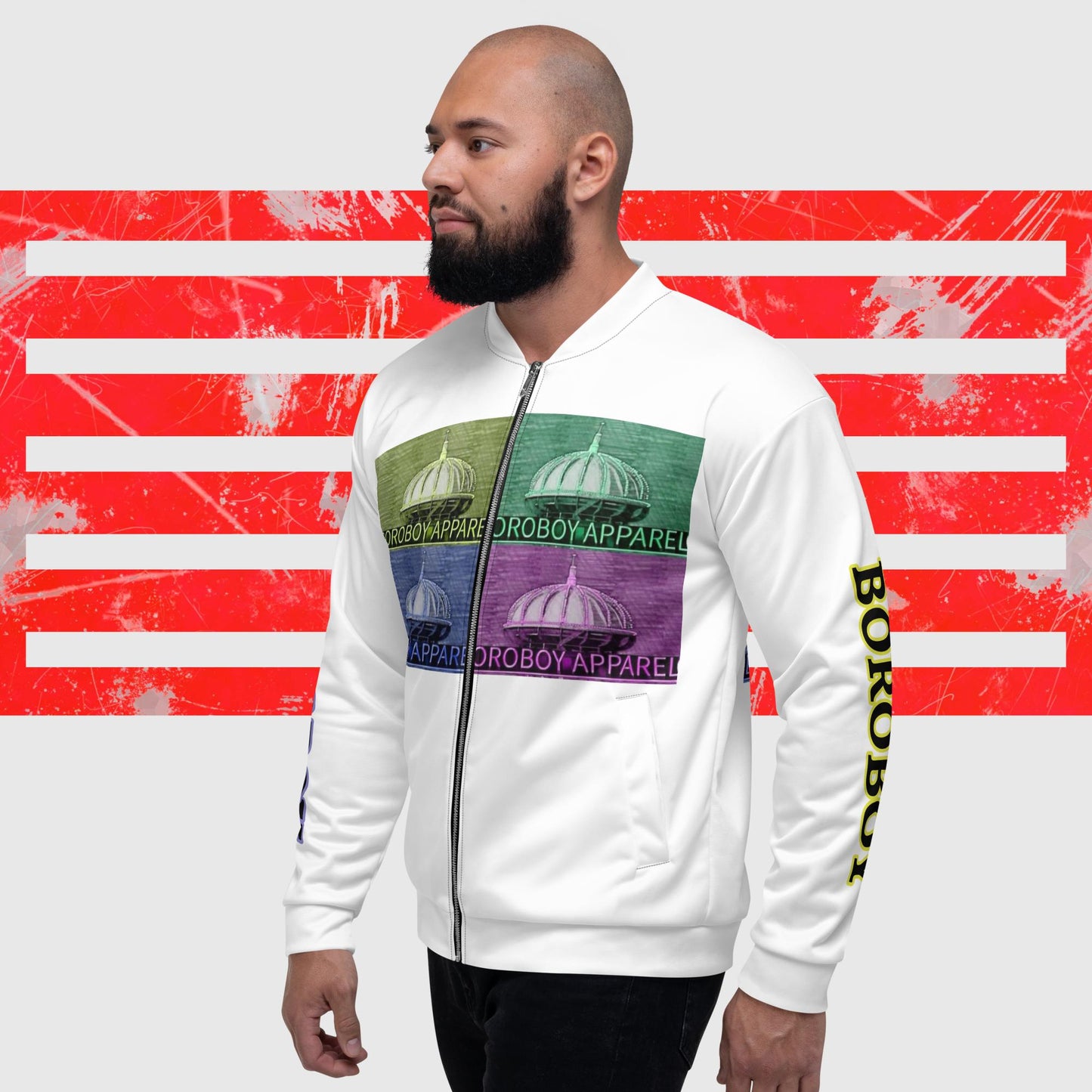 BOROBOY Unisex Bomber Jacket
