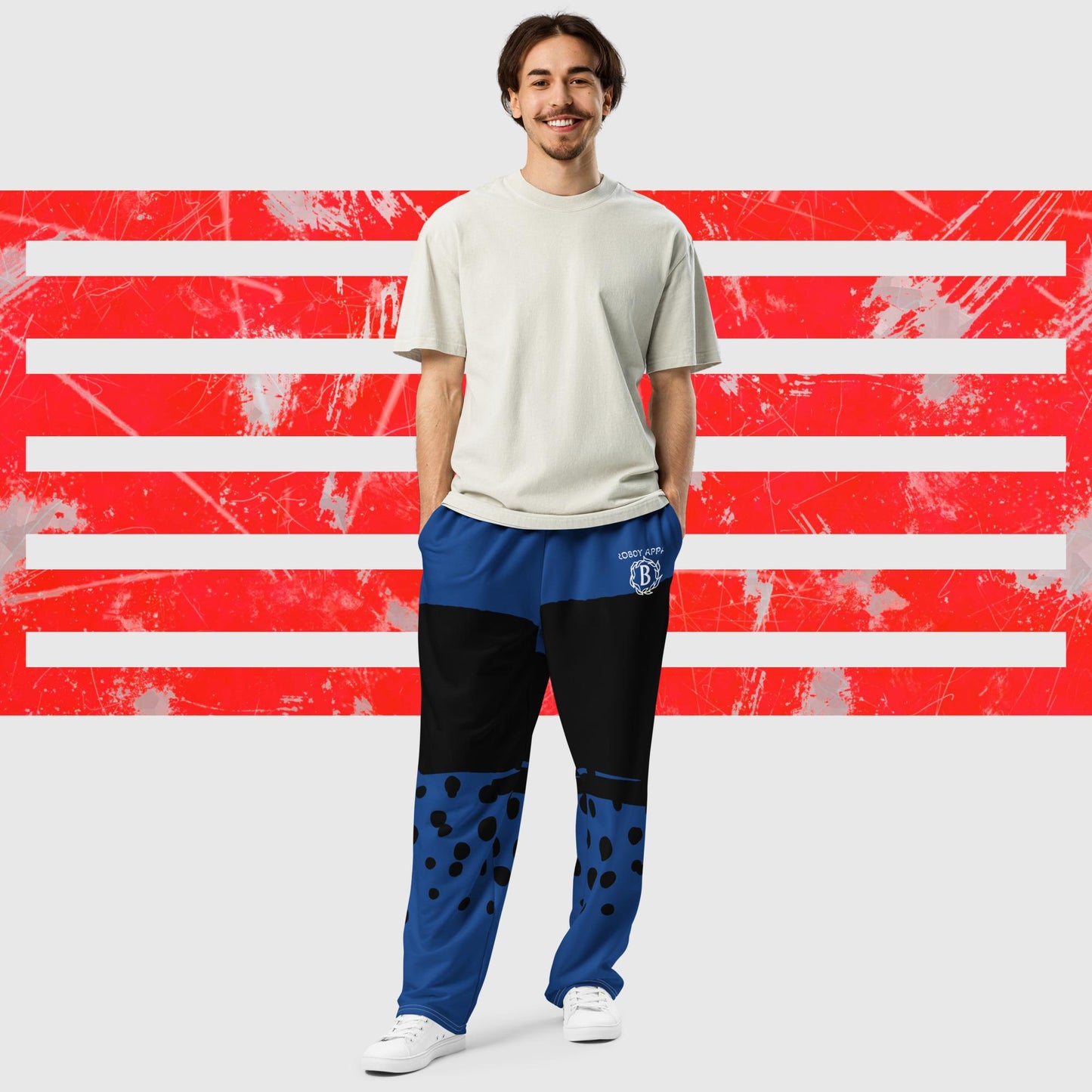Boroboy Wide-leg joggers