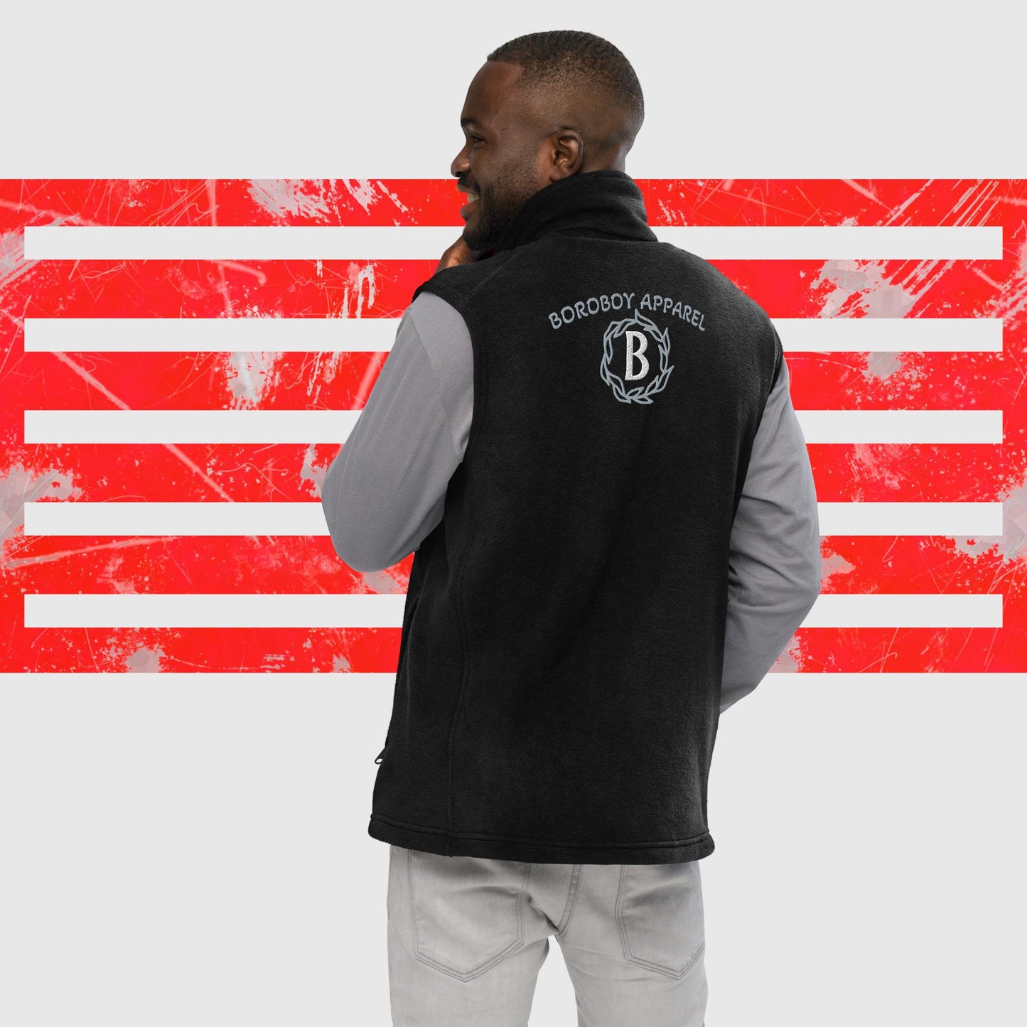 Men’s Columbia X BOROBOY  fleece vest