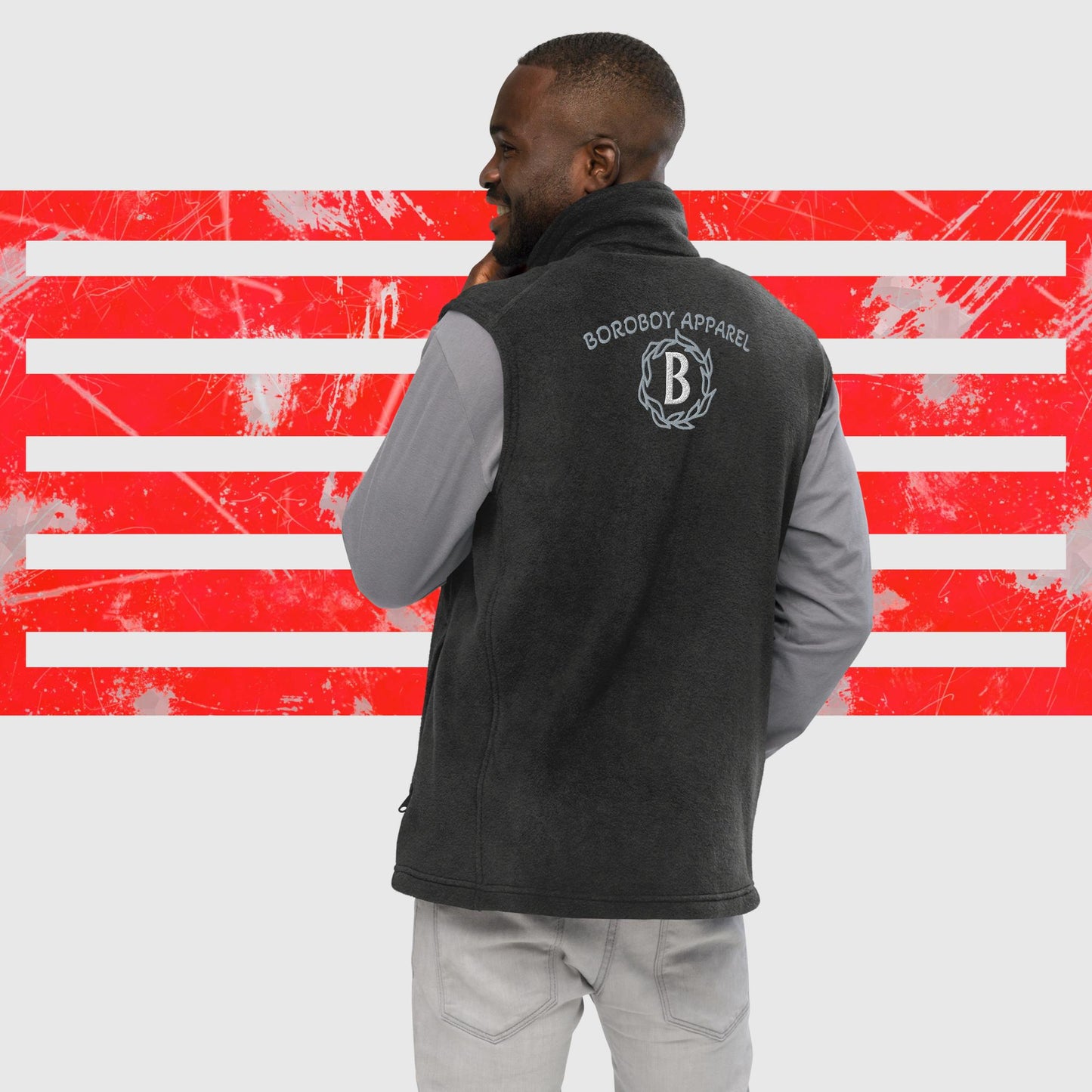 Men’s Columbia X BOROBOY  fleece vest