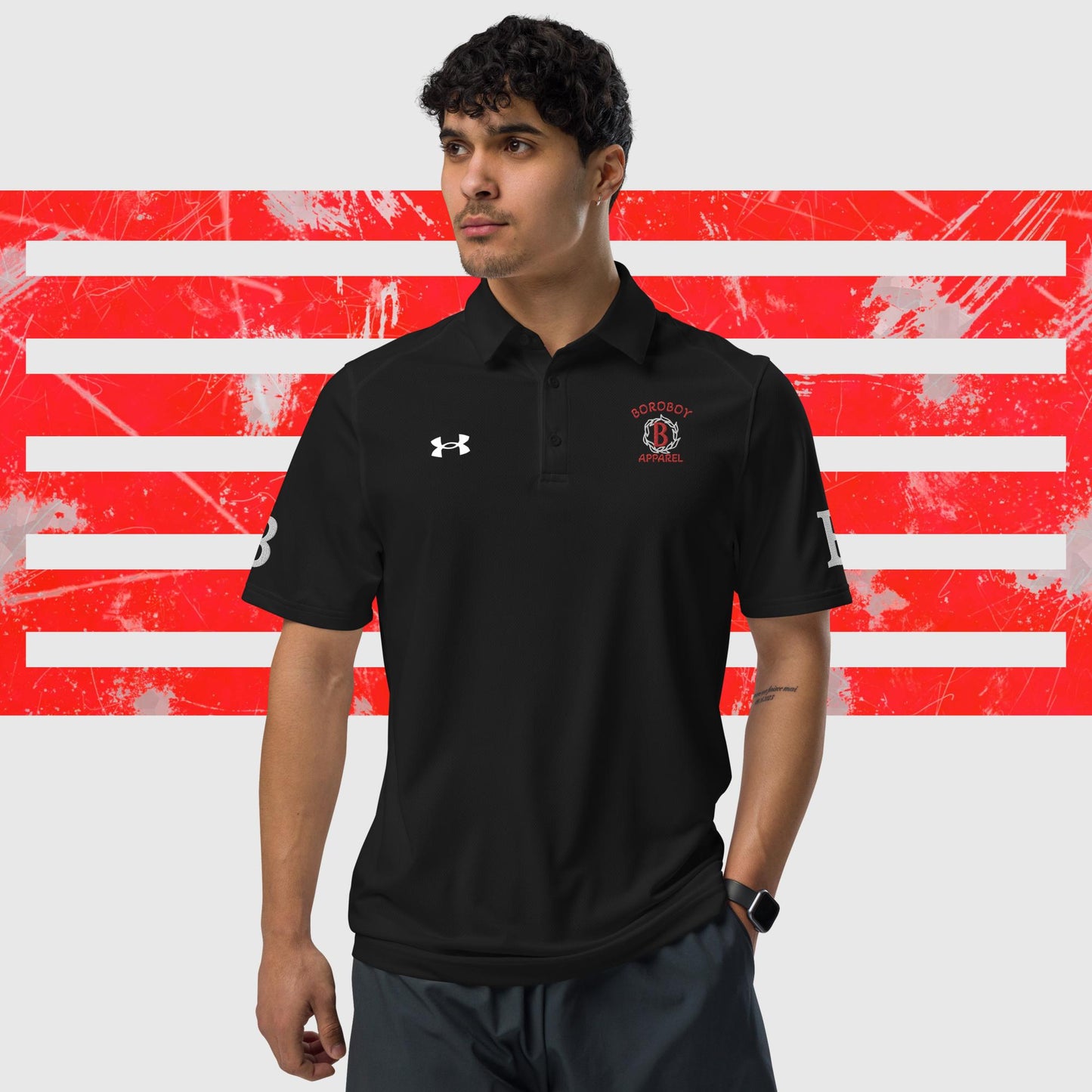 Under Armour® x boroboy men's polo