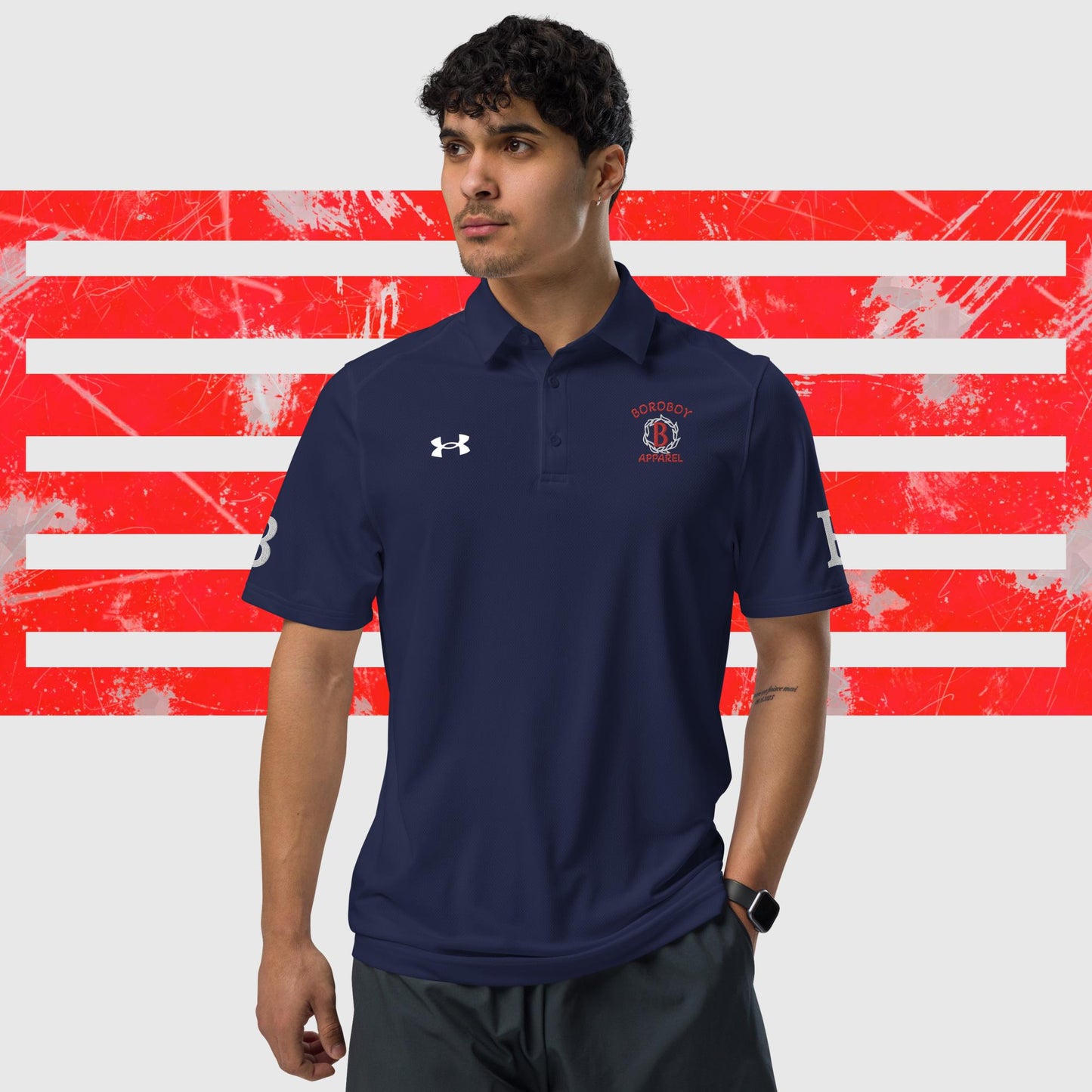 Under Armour® x boroboy men's polo
