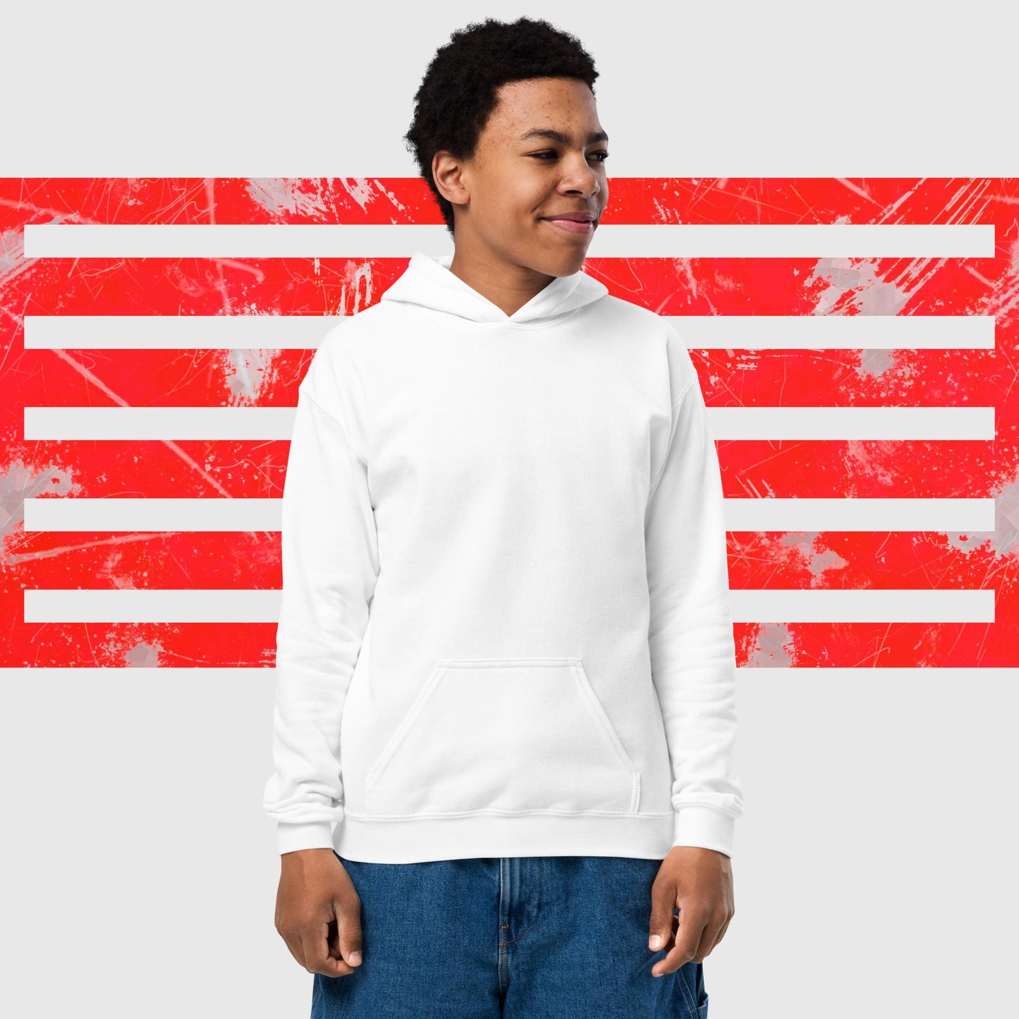 Youth heavy boroboy  blend hoodie